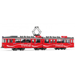 Tramway Duewag Gt6 - Heidelberg - livrée "Coca Cola"