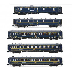 "Orient-Express - 140éme anniversaire" - coffret de 5 voitures et fourgons