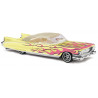 Cadillac Eldorado flammes roses 1959 - H0