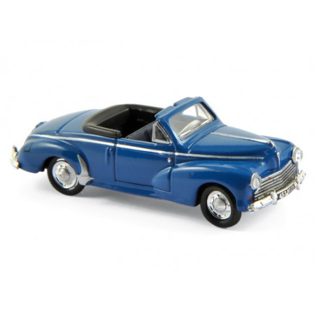 Peugeot 203 cabriolet - bleu - 1952 - H0