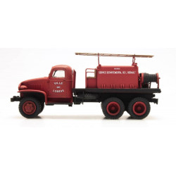 GMC Pompiers - cabine tôlée "LODEVE" - H0