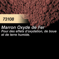 Pigment marron oxyde de fer - 30 ml