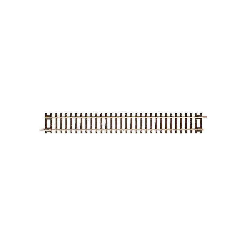 Rail droit - H0 - code 83 - traverses bois - sans ballast - Voie Roco Line
