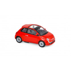 Fiat 500 - rouge - 2007